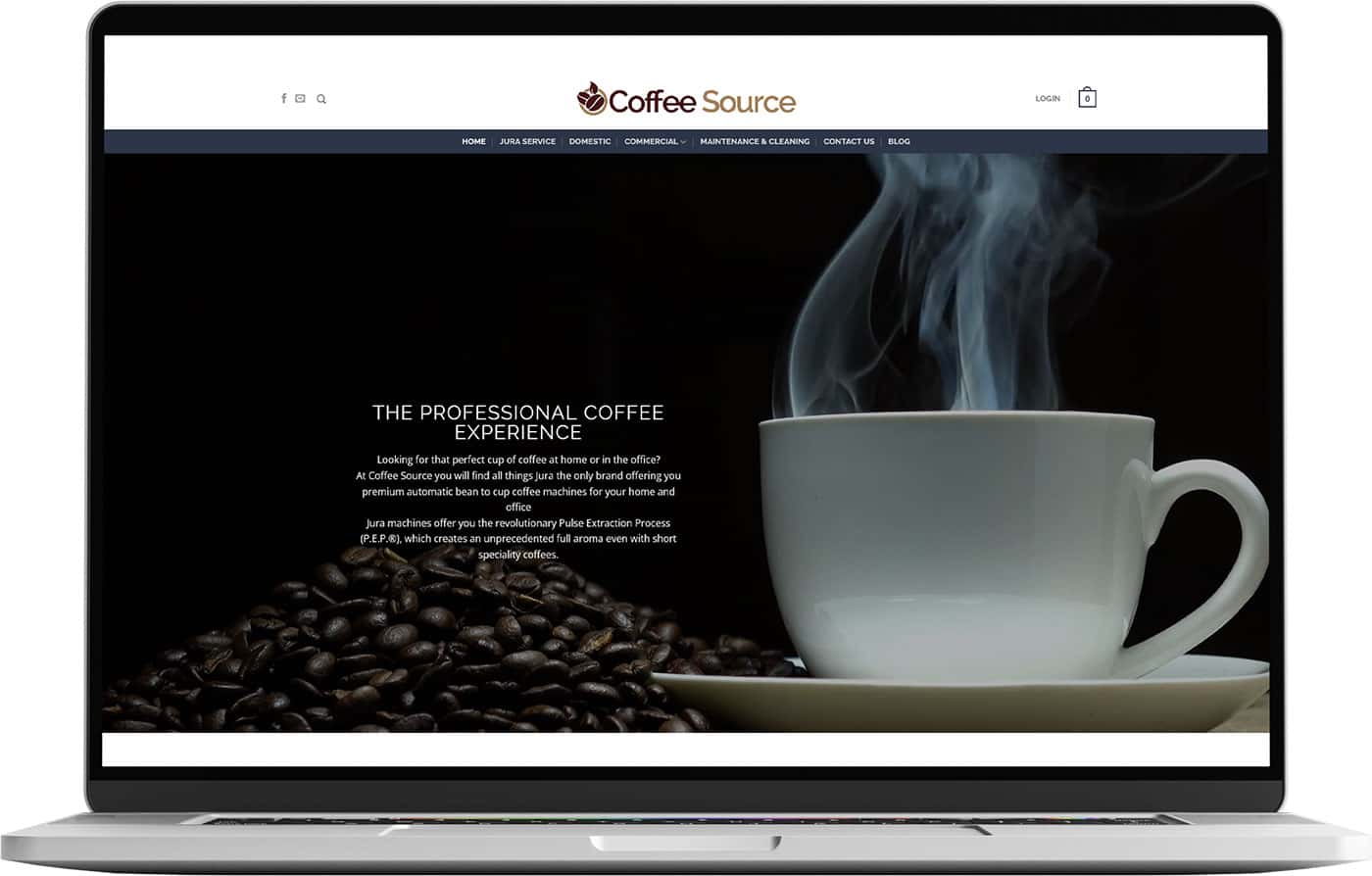 Recent Web Build – Coffee Source
