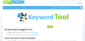 SEOBook keyword tool