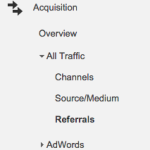 Referral Google Analytics Traffic